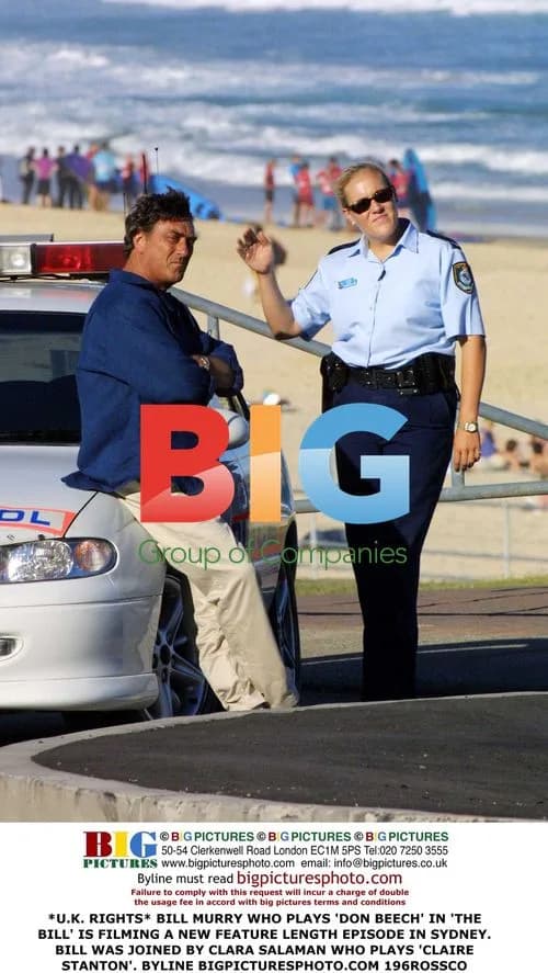 Bill Murry Filming 'The Bill' Episode in Sydney