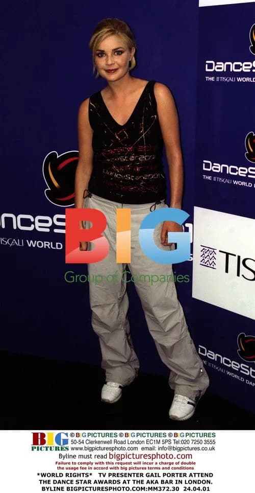 Gail Porter at Dance Star Awards in London