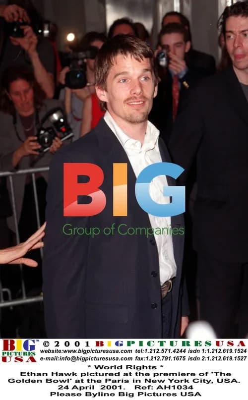 Ethan Hawk at 'The Golden Bowl' premiere