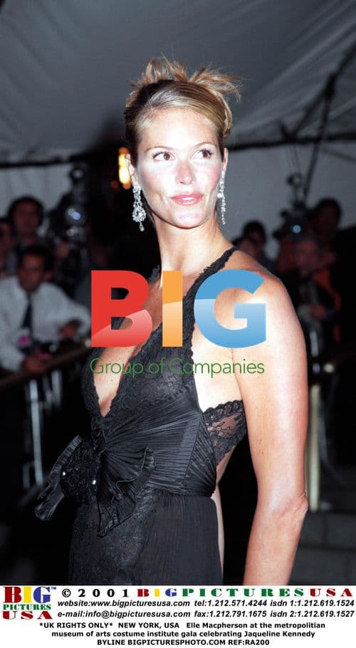 Elle Macpherson at Costume Institute Gala