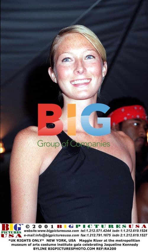 Maggie Rizer at Costume Institute Gala