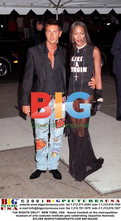 Naomi Cambell at Met Gala for Jacqueline Kennedy