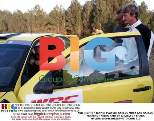 Carlos Moya and Carlos Ferrero Rally in Spain