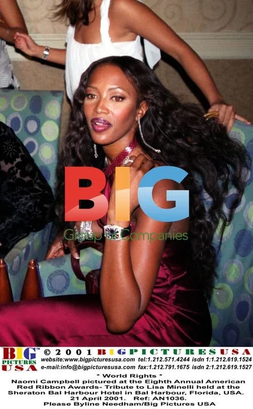 Naomi Campbell at Red Ribbon Awards