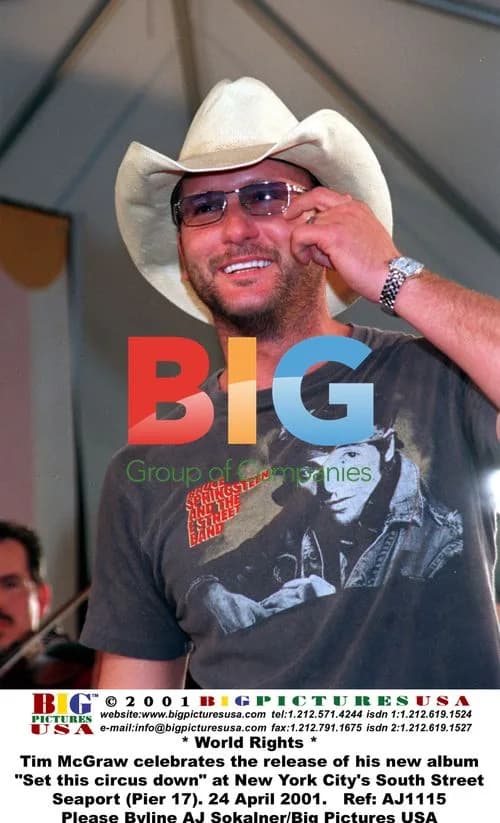 Tim McGraw celebrates album release at NYC event