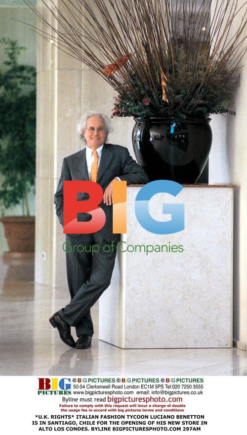 Luciano Benetton Opens New Store in Santiago, Chile