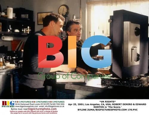 Robert De Niro & Edward Norton in 'The Score'