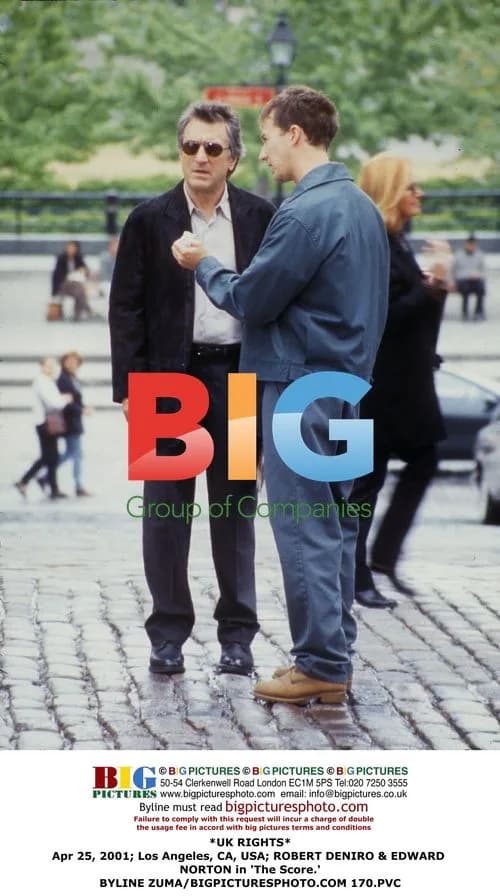 Robert DeNiro & Edward Norton in 'The Score'