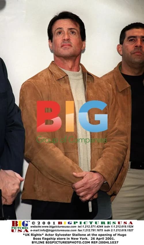 Stallone at Hugo Boss Store Opening