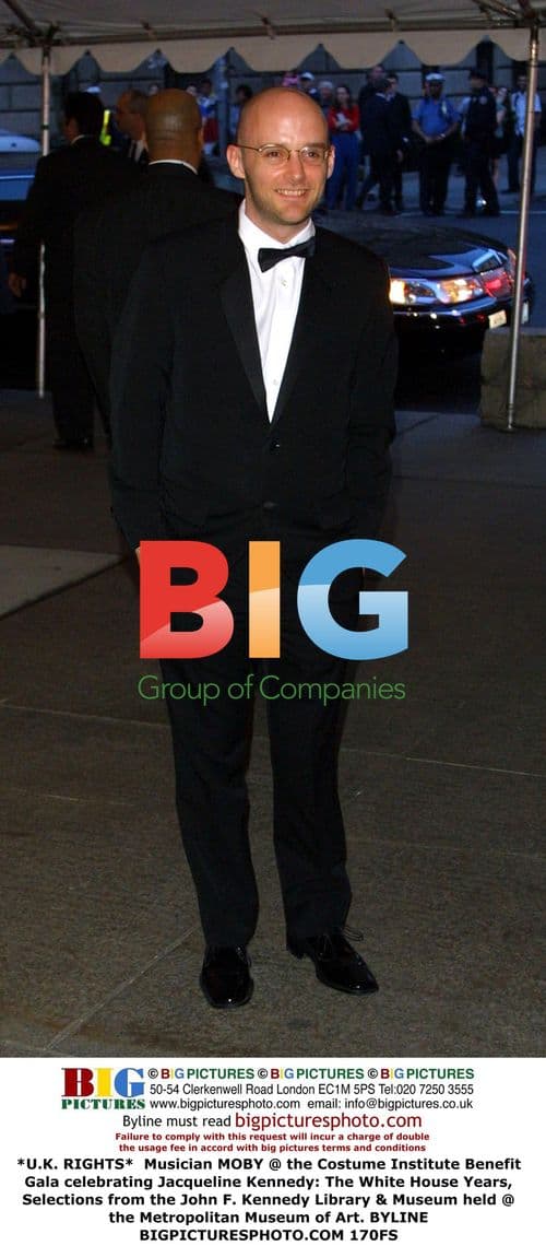 Musician MOBY at Costume Institute Gala