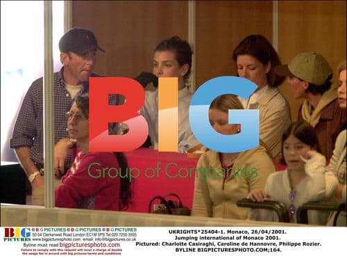 Charlotte Casiraghi, Caroline de Hannovre at Monaco Jumping Event