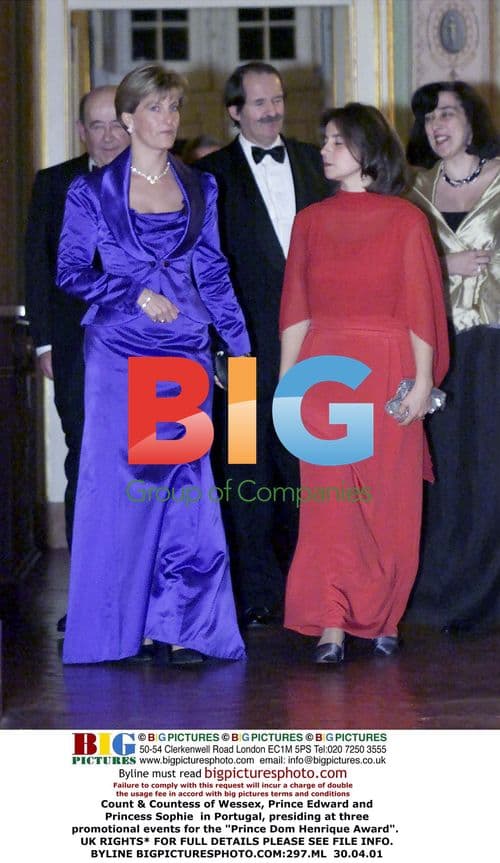 Count & Countess of Wessex Present Awards in Portugal