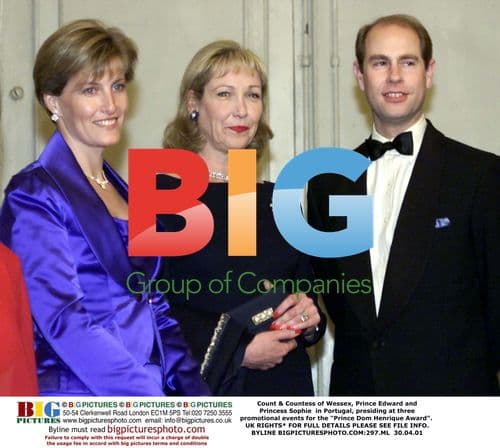 Count & Countess of Wessex Attend Portugal Awards