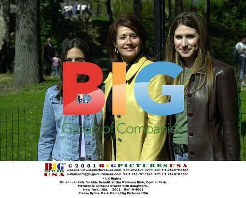 Lorraine Bracco with Daughters at Kids for Kids Benefit