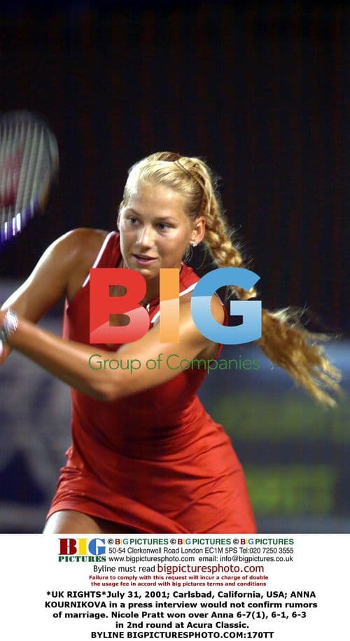 Anna Kournikova in press interview