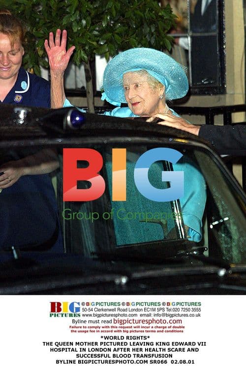 Queen Mother Leaves Hospital After Blood Transfusion