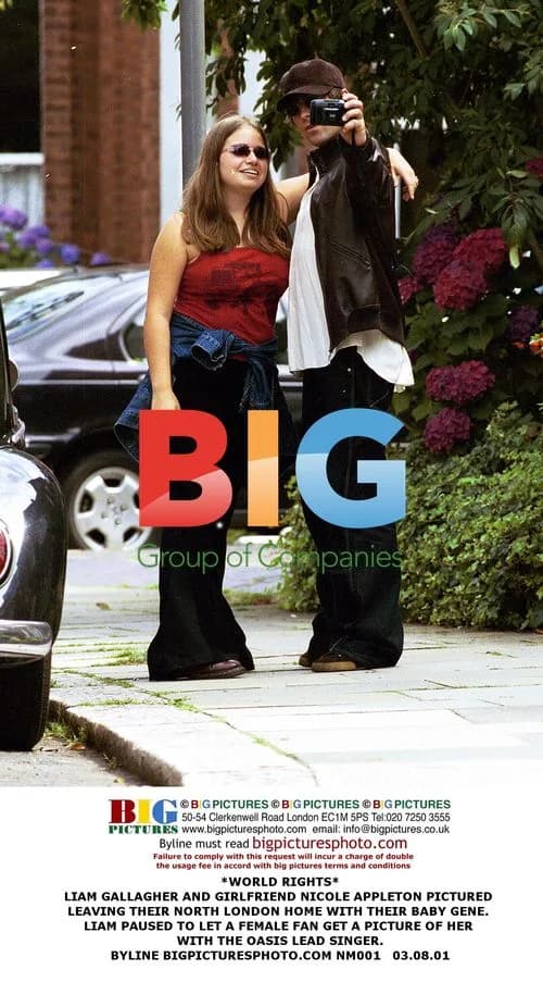Liam Gallagher and Girlfriend Nicole Appleton
