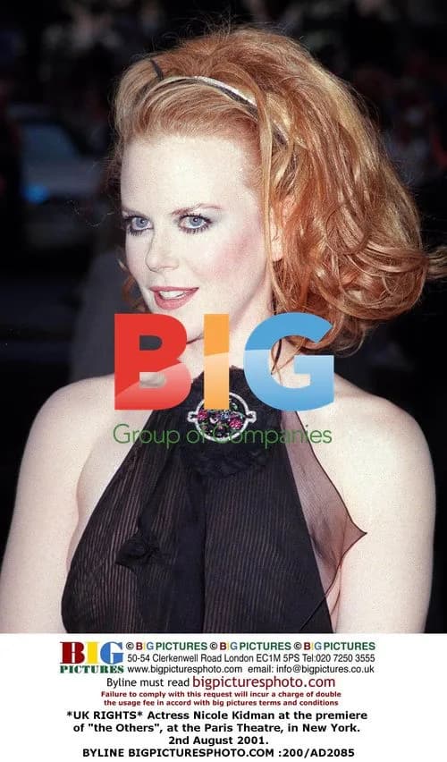 Nicole Kidman at "the Others" premiere