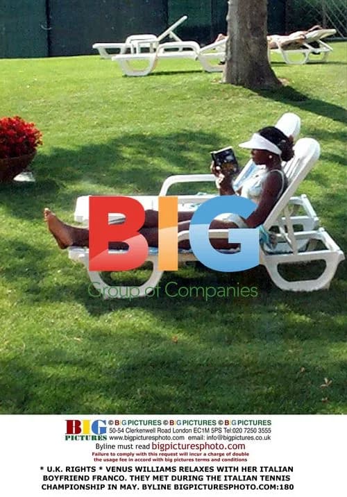Venus Williams with Italian Boyfriend Franco