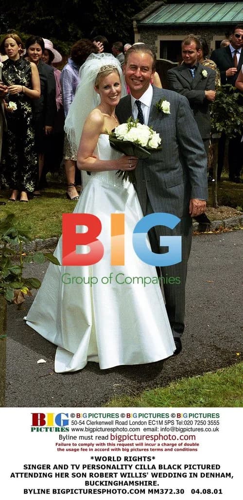 Cilla Black at Son's Wedding