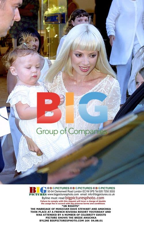 Dave Stewart's Wedding to Anuchka