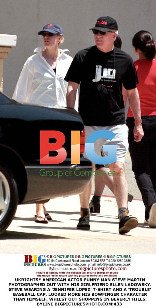 Steve Martin out with girlfriend in Beverly Hills