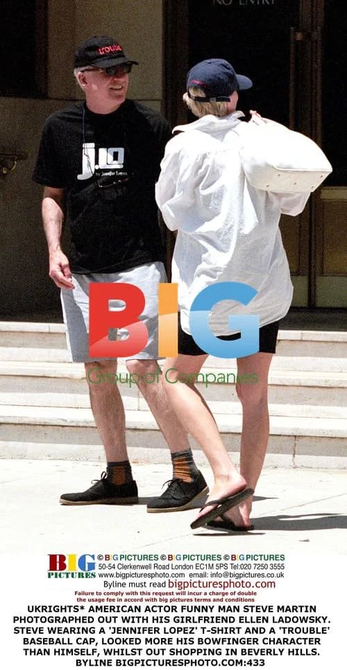 Steve Martin spotted with girlfriend