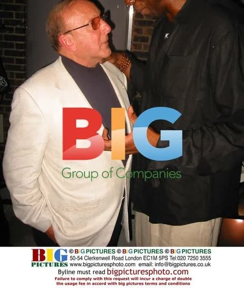 Clive Davis & John Sali Luther Vandross at J Records Party