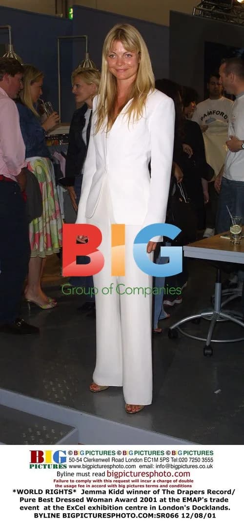 Jemma Kidd wins Best Dressed Woman Award