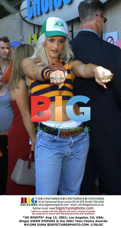 Gwen Stefani at 2001 Teen Choice Awards