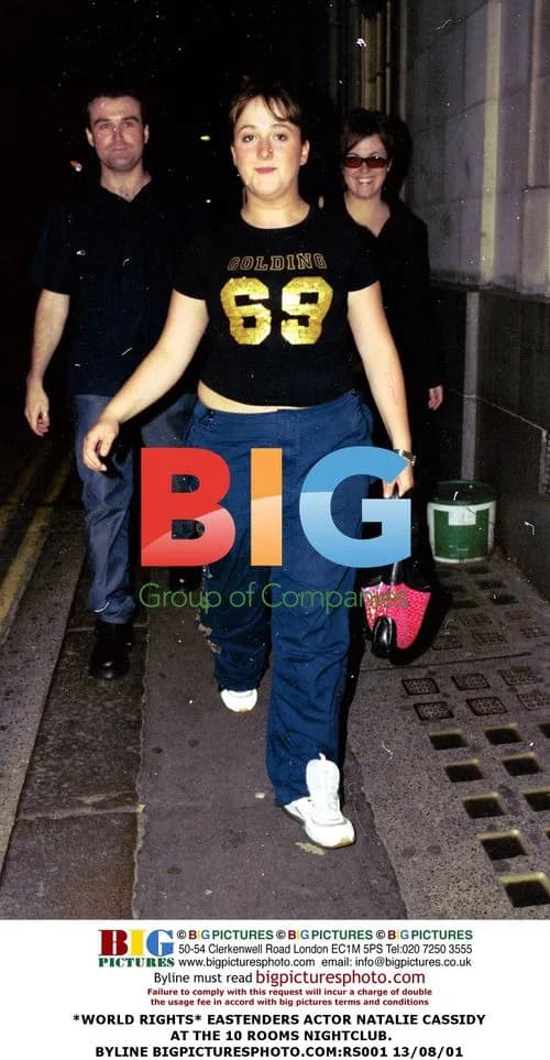Natalie Cassidy at 10 Rooms Nightclub