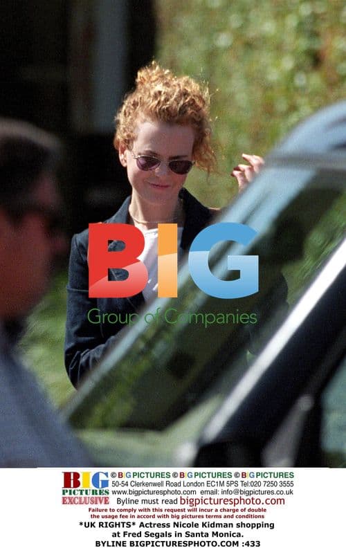 Nicole Kidman shopping in Santa Monica