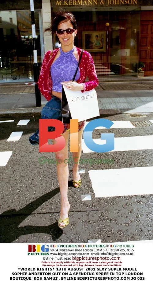 Sophie Anderton Shopping at Koh Samui Boutique