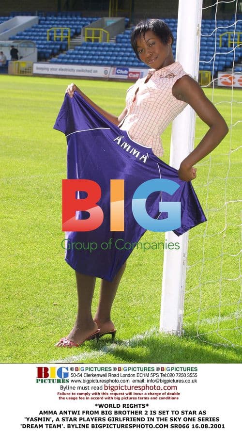 Amma Antwi from Big Brother 2 on Dream Team