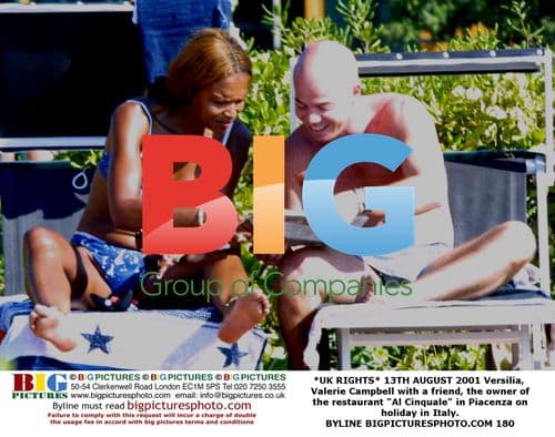 Valerie Campbell on holiday in Italy