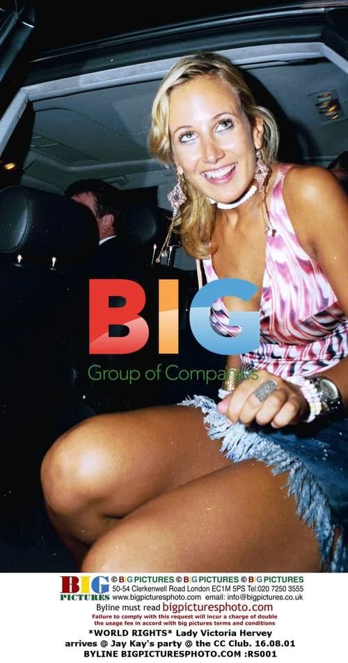 Lady Victoria Hervey at Jay Kay's Party