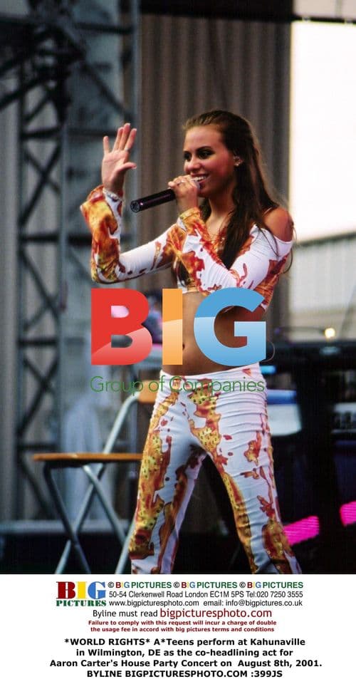 A*Teens perform at Aaron Carter's House Party