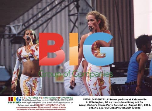 A*Teens perform at Aaron Carter's House Party