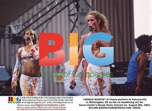 A*Teens perform at Aaron Carter's House Party