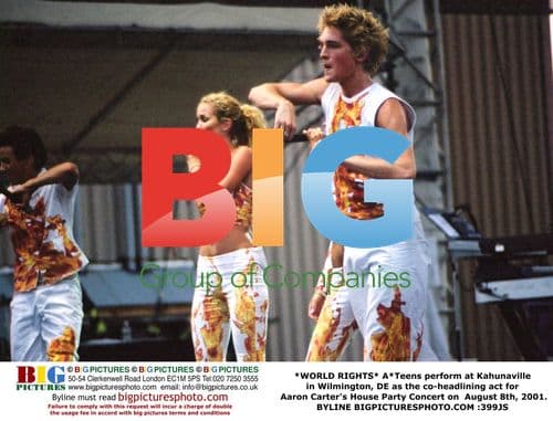 A*Teens perform at Aaron Carter's House Party