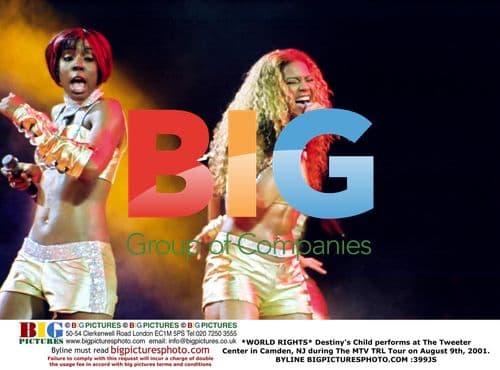 Destiny's Child MTV TRL Tour Performance