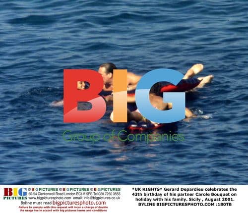 Gerard Depardieu celebrates Carole Bouquet's 43rd birthday