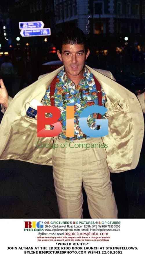 John Altman at Eddie Kidd Book Launch