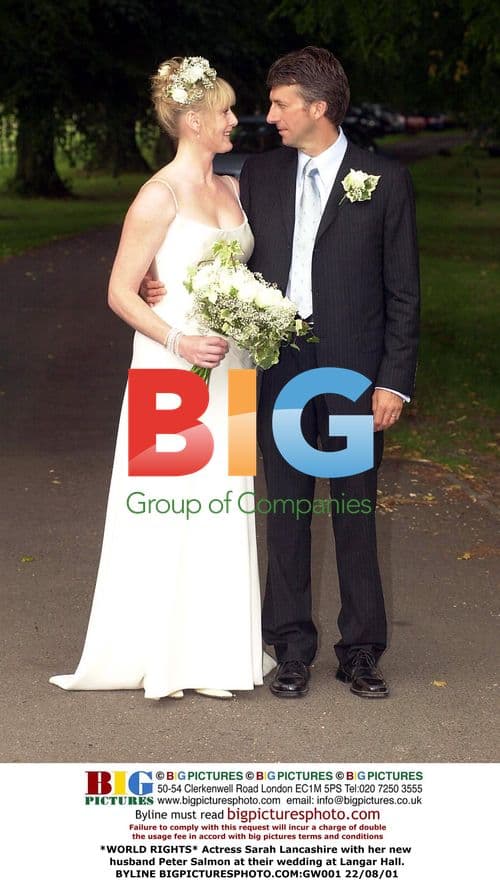 Sarah Lancashire Marries Peter Salmon