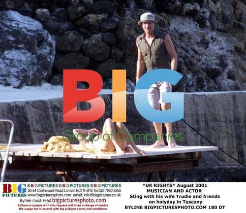 Sting and Family Vacation in Tuscany