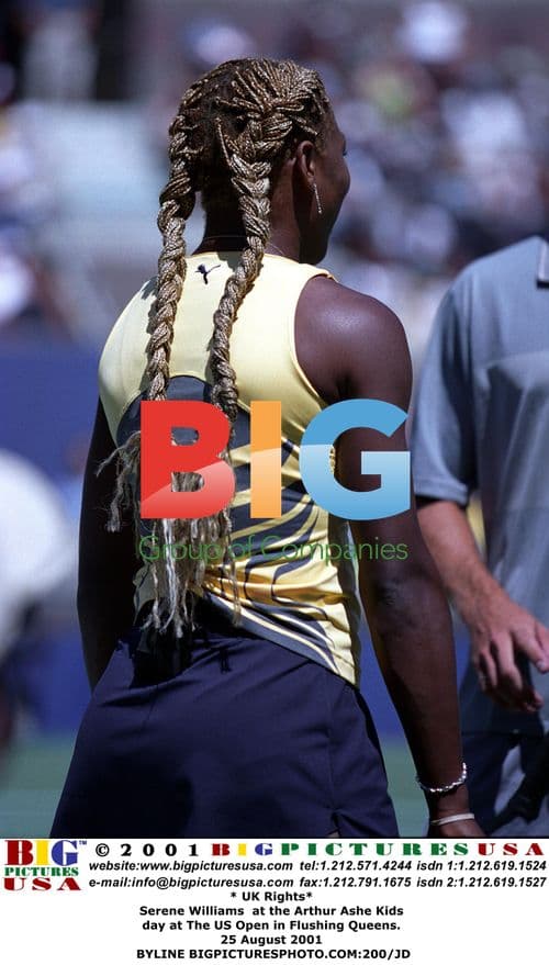 Serena Williams at Arthur Ashe Kids Day