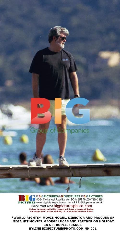 George Lucas on Holiday in St Tropez