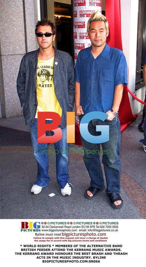 British Band Feeder at Kerrang Awards