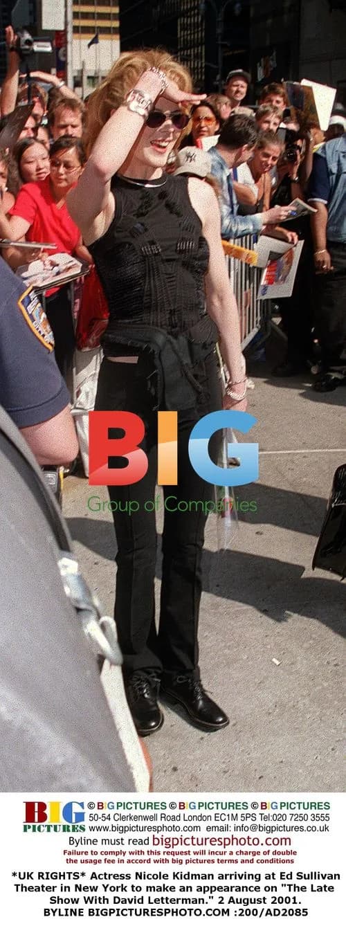 Nicole Kidman Arrives at Ed Sullivan Theater