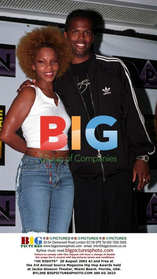 AJ and Free at 3rd Annual Source Magazine Hip Hop Awards